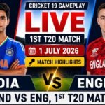 India National Cricket Team vs England Cricket Team Match Scorecard